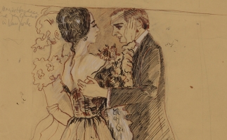 Marcia Haydée und John Cranko in New York