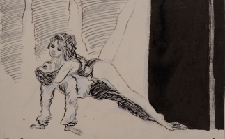 Lynn Seymour und David Wall